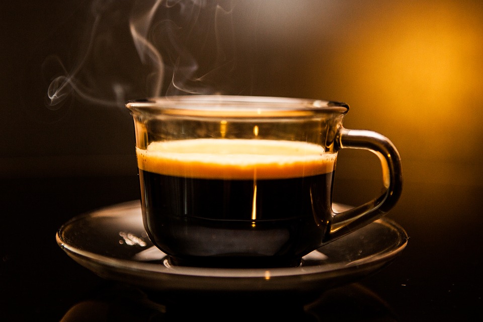 קפה ביתי , כוס קפה, קפה חם